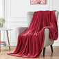 Walensee Fleece Blanket Plush Throw Fuzzy Lightweight (XL-Twin Size 66x90 Red) Super Soft Microfiber Flannel Blankets for Couch, Bed, Sofa Ultra Luxurious Warm and Cozy for All Seasons