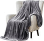 Walensee Fleece Blanket Plush Throw Fuzzy Lightweight (King Size 108x90 Dark Grey) Super Soft Microfiber Flannel Blankets for Couch, Bed, Sofa Ultra Luxurious Warm and Cozy for All Seasons