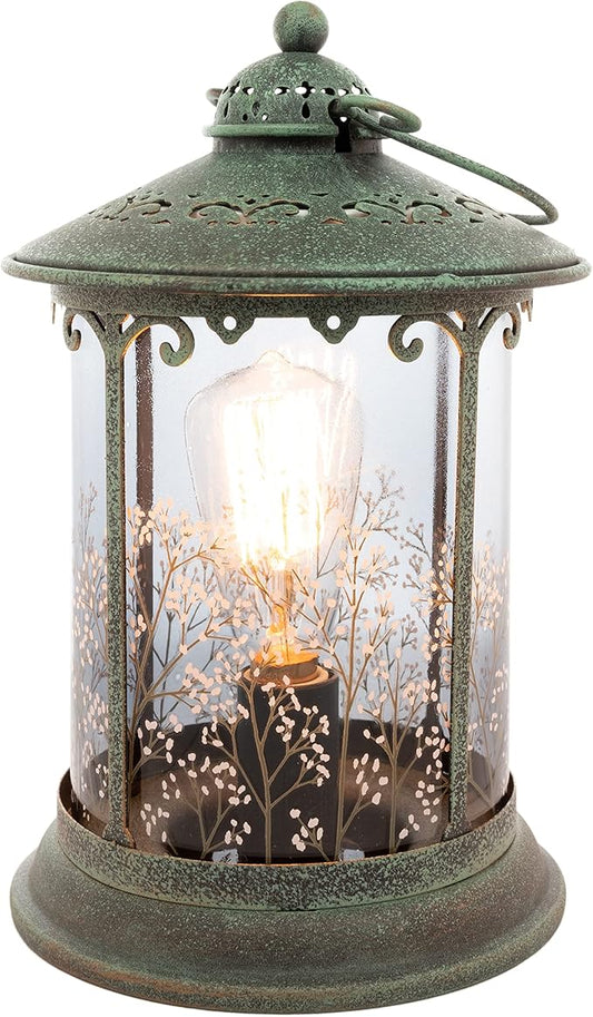 Scentsationals Wax Melt Warmer, Wax Warmer for Scented Wax Melts - Lantern Collection Cottage Farmhouse - Candle Wax Melter for Fragrance Cubes and Tarts