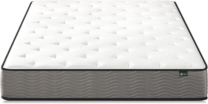 ZINUS 10 Inch Support Plus Pocket Spring Hybrid Mattress, Twin, Strong Coils for Durable Support, Pocket Innersprings for Motion Isolation, Mattress in A Box