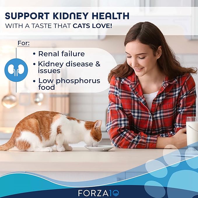 Forza10 Kidney Care Cat Food – Renal Support Wet Cat Food with Lamb, 3.5 oz Cans, 32 Pack – Vet Formulated, Made in Italy-Mewly Pet