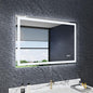 LED Bathroom Mirror with Lights 44"x 30", Anti-Fog, Dimmable, Backlit + Front Lit, Lighted Bathroom Vanity Mirror for Wall, Memory Function, Tempered Glass (Horizontal/Vertical)