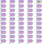 50 Pack Fairy Lights Battery Operated - 3 Speed Modes, 7Ft 20 LED String Twinkle Lights, Waterproof Copper Wire, Mini Firefly Light for Mason Jars Vases Christmas Decor, Multi-Colored