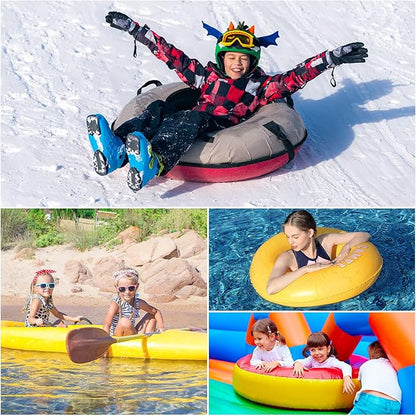Air Mattress Pump: Rechargeable 6000mAh Portable Battery Air Pump, Quick-Fill Electric Air Inflator Deflator for Outdoor Camping Inflatable Bed Pool Boat Float Raft Swimming Rings Vacuum Bag