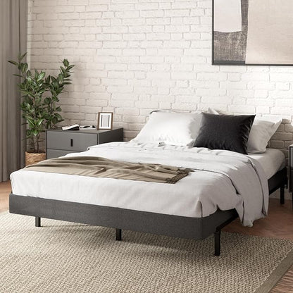 ZINUS 5 Inch Queen WonderBox(TM) Smart Box Spring, Quick Assembly Mattress Foundation, Durable Metal Frame, Grey
