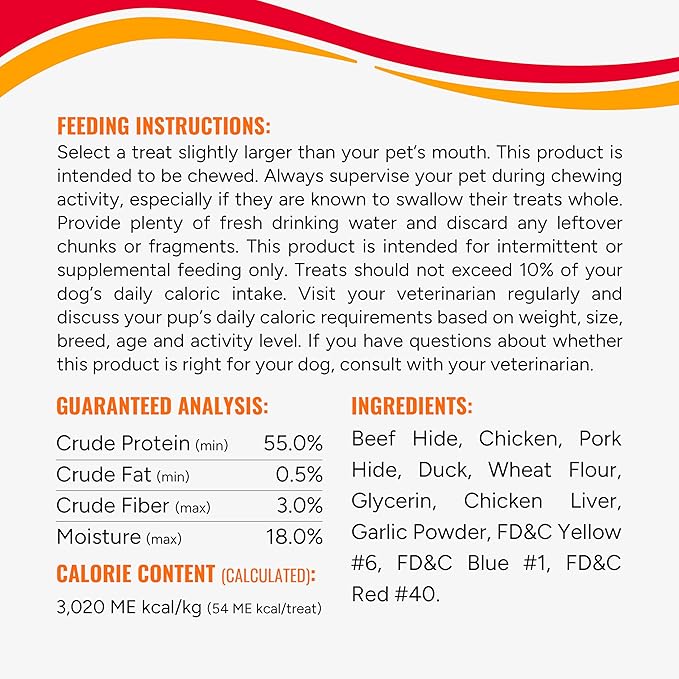 Good ‘n’ Fun Triple Flavor Kabobs Chews for All Dogs, 24 Ounces, Treat Your Dog to Chews Made from Beef Hide, Real Chicken, Pork Hide, Duck and Chicken Liver-Mewly Pet