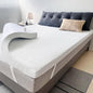 Airensky 4 Inch Memory Foam Mattress Topper, Cooling Gel Infused High Density Cal King (72"x84") Topper with Removable Washable Cover, Bed Topper for Pressure Relief Back Pain, CertiPUR-US Certified