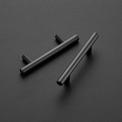 Ravinte 24 Pack | 5 Inch Cabinet Pulls Matte Black Stainless Steel Kitchen Drawer Pulls Cabinet Handles 5InchLength, 3Inch Hole Center