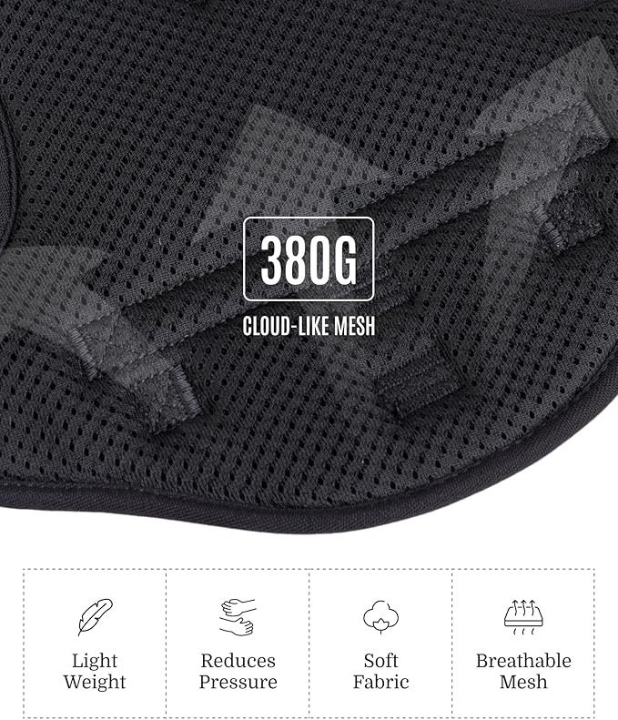 2025 New Edition, Fei & Eve MagEase Dog Harness - 3-Second Magnetic Buckles | 3-Point No-Pull Control | Heavy-Duty 900D Nylon | Dual Safety Handles | Breathable Mesh | Adjustable Fit | Medium,Black-Mewly Pet