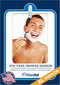 Shave Well XL Anti-Fog Shaving Mirror | X-Large Fogless Hanging Bathroom Shower Mirror with Handheld Option for Men and Women | Includes Long-Lasting Removable Adhesive Hook for Wall