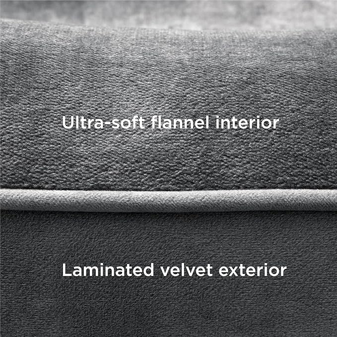 Bedsure Orthopedic Dog Beds Large Sized Dog - Washable Large Dog Cat Bed Waterproof, Comfort Dogs Couch Sofa with Washable Removable Cover, Pet Bed with Nonskid Bottom, Dark Grey, 35"-Mewly Pet