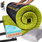 3 Inch GAIALOOP Thick Memory Foam Camping Mattress Sleeping Pad [Car/Tent/Cot] Glamping Portable Floor Mat Roll Up Futon Mattress for Guests Sleepover