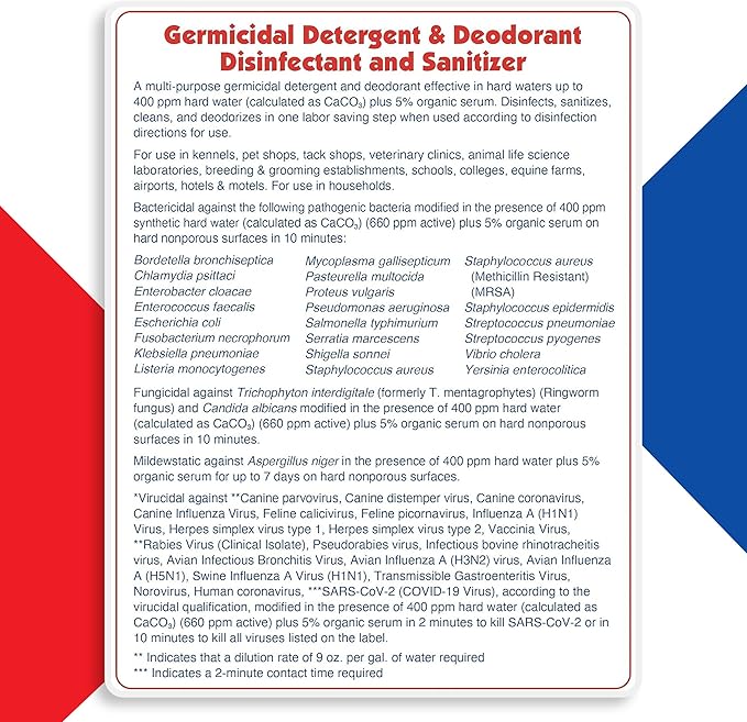 ATP KennelSol 1-Step Kennel Cleaner - 1 Pint Liquid Disinfectant, Effective Against Bacteria and Viruses, Deodorizer Wintergreen Scent by Alpha Tech Pet-Mewly Pet