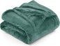 Utopia Bedding Fleece Blanket Queen Size Celadon 300GSM Luxury Fuzzy Soft Anti-Static Microfiber Bed Blanket (90x90 Inch)