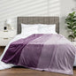 PAVILIA Flannel Fleece Ombre Throw Blanket for Couch | Super Soft Cozy Microfiber Sofa Blanket | Gradient Decorative Accent Throw, Twin Size Blanket | All Season, 60x80 Inches Purple Lavender