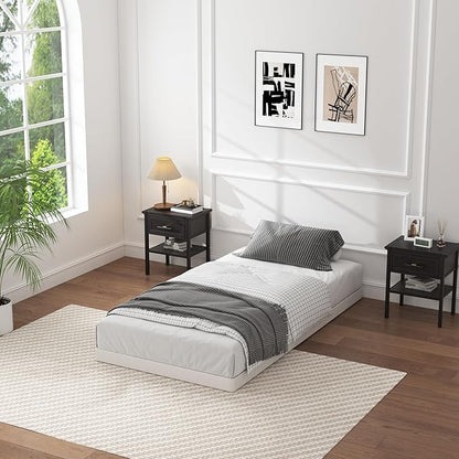 Low Profile Box Spring Twin XL - 3 Inch Box Spring for Twin XL Heavy Duty Bed Foundation Metal Bed Base Easy Assembly
