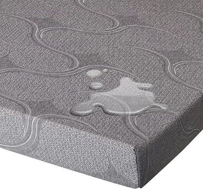 Delta Children Plastic 3D-Footboard Twin Bed, Disney Minnie Mouse Snooze 6 inch Memory Foam Twin Mattress (Bundle)