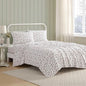 Laura Ashley - Flannel Sheets Queen Size, Anti-Pilling & Wrinkle Resistant Cotton, Touchably Soft for All-Season Comfort - Bed Sheets with Matching Pillowcases & Fitted Sheet (Berry Bright Red)