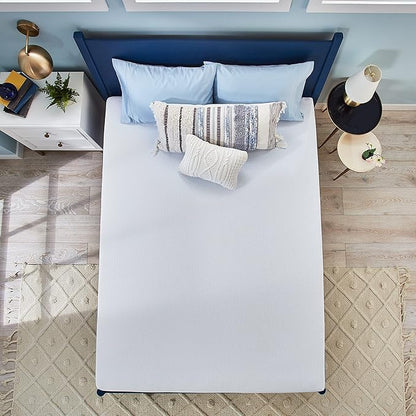 Sleep Innovations Marley 12 Inch Cooling Gel Memory Foam Mattress, Full Size, Bed in a Box, Medium Firm Support