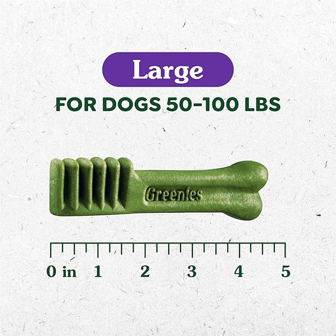 Greenies Weight Management Large Dog Dental Chews Weight Control Dog Treats, 27 oz. Pack (17 Treats)-Mewly Pet