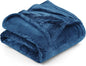 Utopia Bedding Fleece Blanket Queen Size Royal Blue 300GSM Luxury Fuzzy Soft Anti-Static Microfiber Bed Blanket (90x90 Inch)