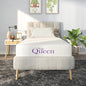 NapQueen 6 Inch Twin Size Mattress, Bamboo Charcoal Memory Foam Mattress, Bed in a Box, White