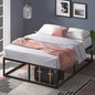 ZINUS Joseph 14" Metal Platforma Bed Frame, Mattress Foundation, Wood Slat Support, No Box Spring Needed, Sturdy Steel Structure, Queen