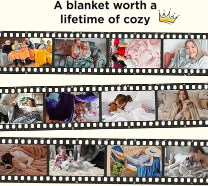 Bedsure GentleSoft Fleece Throw Blanket for Couch Grey - Lightweight Plush Fuzzy Cozy Soft Blankets and Throws for Sofa, 50x60 inches