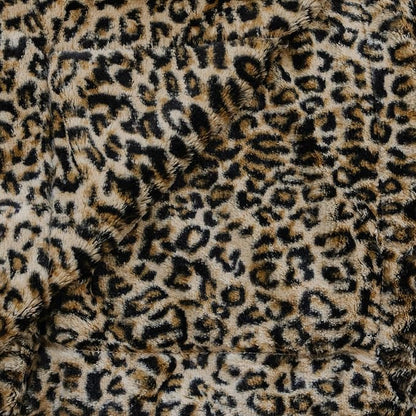 GRACED SOFT LUXURIES Throw Blanket Softest Warm Elegant Cozy Cheetah Faux Fur for Home, Couch, Sofa, Bed, Living Room (Classic Leopard, Large 50" x 60")