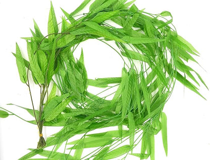 Bird Fiy 50 PCS 376 Feet Artificial Flower Greenery Wicker Rattan Vine Fake Foliage Leaf Flowers Plants Garland Garden Decoration
