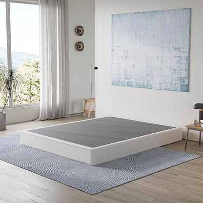 King Box Spring, 5 Inch Low Profile Boxspring for King Bed Strong Metal Frame Mattress Foundation, Quiet Noise-Free,Easy Assembly, 3000lbs Max Weight Capacity