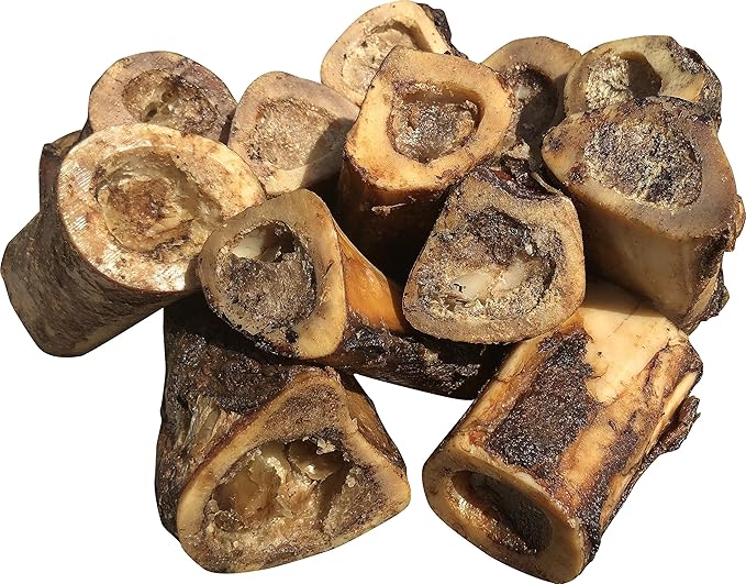 K9 Connoisseur Beef Marrow Dog Bones Long Lasting for Aggressive Chewers - USA Made Single Ingredient Dynamo Bone for Small and Medium Dogs Upto 50 Pounds - 12 Pack-Mewly Pet