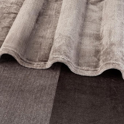 PAVILIA Taupe Ombre Fleece Throw Blanket for Couch, Soft Flannel Blanket for Sofa Bed Room, Plush Lightweight Tan Light Brown Gradient Blanket, Cozy Microfiber Decorative Gift Throw, 50x60