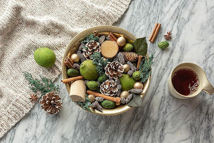 ANDALUCA Evergreen Pine Scented Potpourri | Made in California | 20 oz Bag + Fragrance Vial