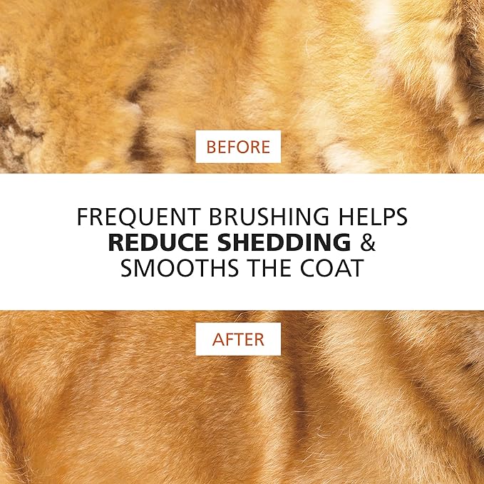 Wahl Premium Patented Dual Level Sensitive Skin Pet Slicker – Ergonomic handle makes Deshedding, Grooming and Brushing Comfortable for you and your Dog or Cat - 858500-Mewly Pet