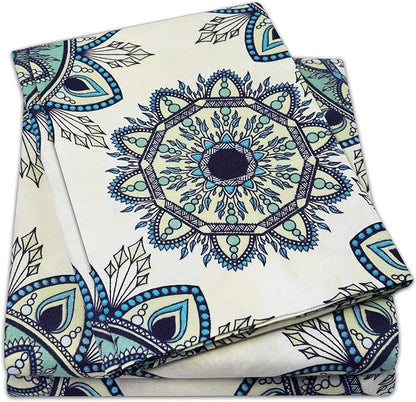 Queen Size Bed Sheets - Breathable Luxury Sheets with Full Elastic & Secure Corner Straps Built In - 1800 Supreme Collection Extra Soft Deep Pocket Bedding Set, Sheet Set, Queen, Ashley