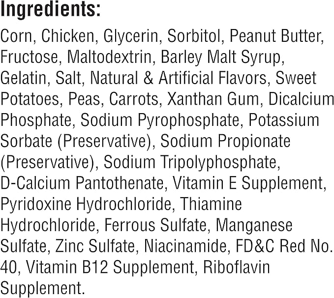 SmartBones Medium Chews With Real Peanut Butter Rawhide- Free Chews For Dogs, 4 Count-Mewly Pet