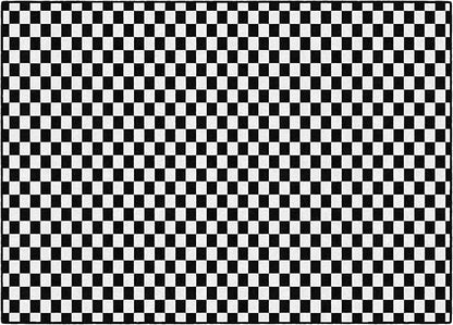 Flagship Carpets Schoolgirl Style Black and White Checkerboard Educational Area Rug for Kids Room Seating Décor, Children's Classroom, Play Carpet for Teaching and Playroom, 5' x 7'6"