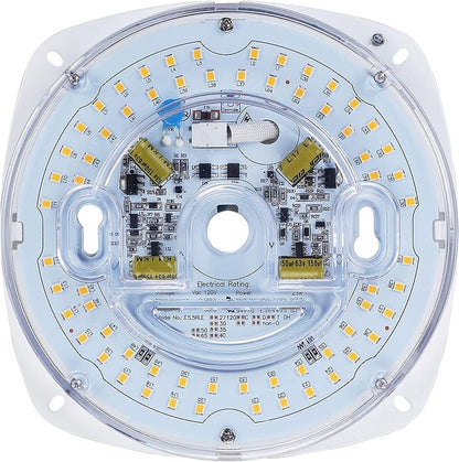 Legental 5.5" LED Light Engine - 6.73" Overall, 23W 1800LM, 5000K Daylight, Dimmable Retrofit Light Kit for Ceiling Lights, Ceiling Fans, Pendants, Lanterns, Garden Fixtures, UL/ES/JA8 Certified
