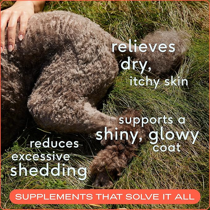 Native Pet Pack Leaders Bundle - Daily Dog Multivitamin (7 oz.) & Omega Oil for Dogs (8 oz.) - Omega 3 Fish Oil for Healthy Skin, Shiny Coat, & Strong Joints & Daily Multivitamin for Dogs-Mewly Pet