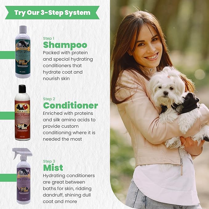 Best Shot Ultra Vitalizing Mist Detangler, 16 oz-Mewly Pet