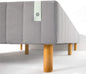 ZINUS GOOD DESIGN Award Winner Justina Metal Mattress Foundation, 16 Inch Platform Bed, No Box Spring Needed, Twin, Grey