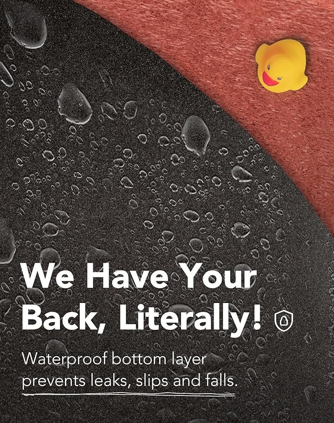 Lukamoo® Cute Cat Litter Mat (30’’x20’’), Large/L, for Kitty Litter & Cute Cat Litter Box, Litter Trapping Mat (Tuxedo)-Mewly Pet