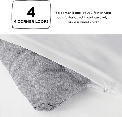 Bedsure Twin/Twin XL Comforter Set - Dark Grey Soft Bedding for All Seasons, Cationic Dyed Bed Set, 2 Pieces, 1 Twin Size Comforter (68"x88") and 1 Pillow Sham (20"x26"+2")