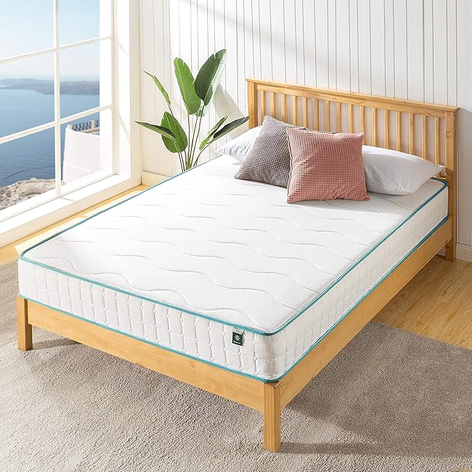 ZINUS 10 Inch Tight Top Spring Mattress, Twin, Innerspring Mattress, CertiPUR-US Certified, Mattress in A Box