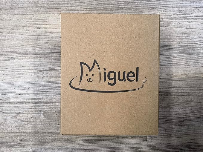 Miguel Washable Cat Beds for Indoor Cats, Easy to Wash Small Pet Sofa with Removable Cushion, Rectangle Bolster Kitten Bed with Anti-Slip Bottom, Brown 18 Inch-Mewly Pet