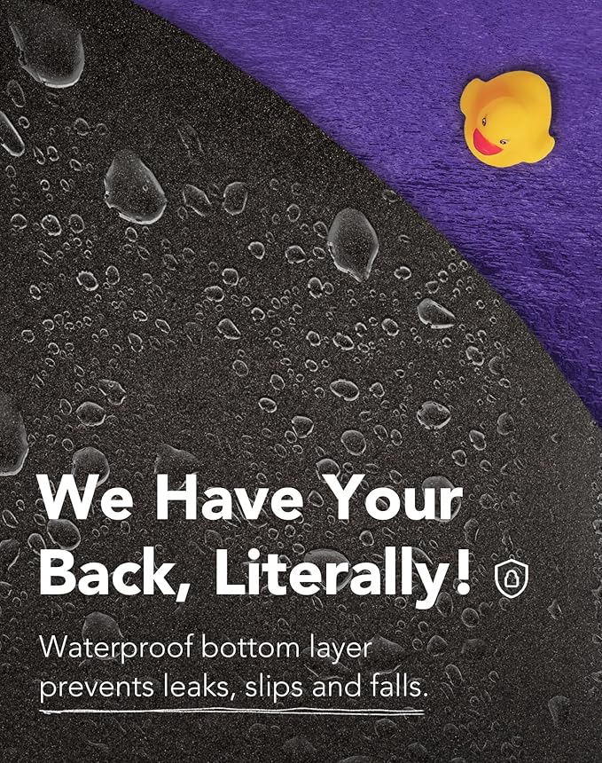 Lukamoo® Cute Cat Litter Mat (30’’x20’’), Large/L, for Kitty Litter & Cute Cat Litter Box, Litter Trapping Mat (Pointed, Cornered)-Mewly Pet