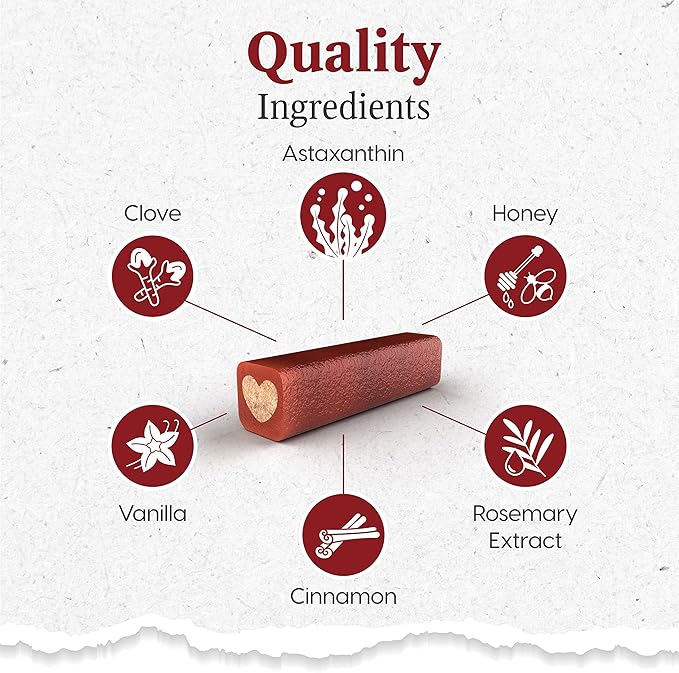 Ark Naturals Protection+ Brushless Toothpaste – Large Breeds, 18oz Bag – Dog Dental Chew with Toothpaste Center – Prevent Plaque & Tartar and Freshen Breath with Dental Chews for Dogs-Mewly Pet