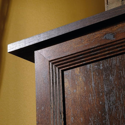 Sauder Viabella Storage Cabinet, Curado Cherry finish