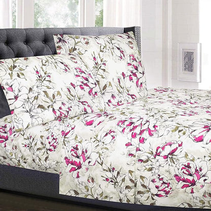 King Size Sheets - Breathable Luxury Bed Sheets with Full Elastic & Secure Corner Straps Built In - 1800 Supreme Collection Extra Soft Deep Pocket Bedding Set, Sheet Set, King, Dolce